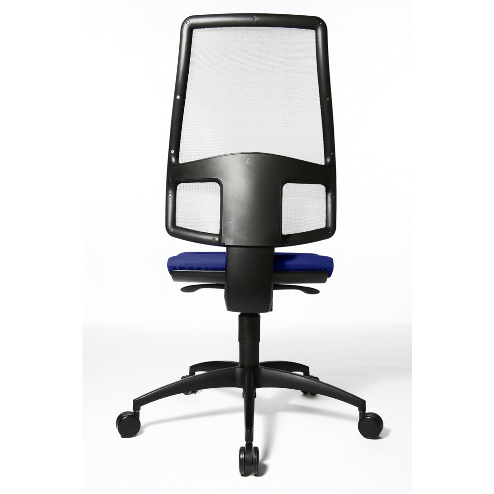 Immagine del prodotto n. 5: Sedia girevole per ufficio Topstar® Synchro , schienale in rete traspirante, blu royal