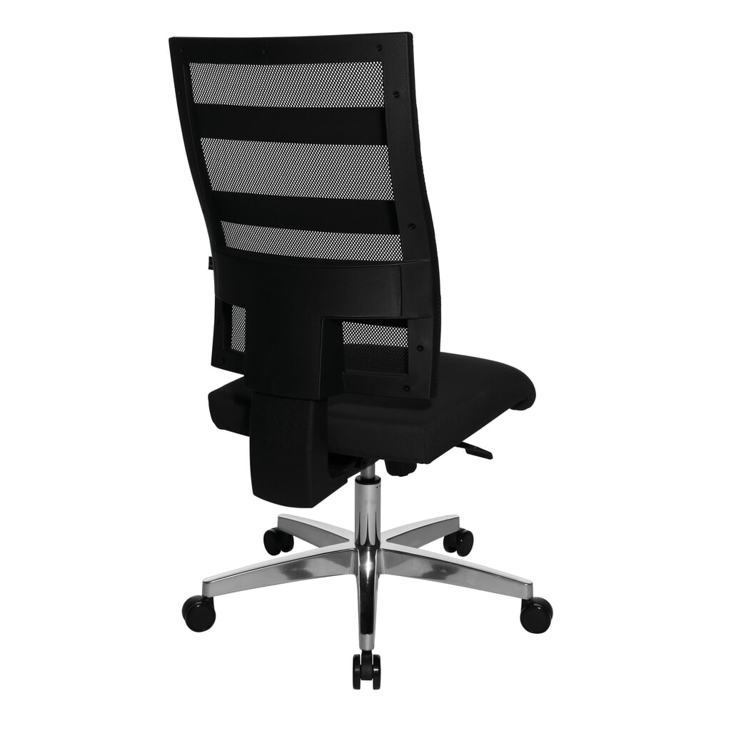 Sedia girevole per ufficio Topstar® X-Pander, schienale in rete, funzione fitness, nero Immagine del prodotto n. 5: Sedia girevole per ufficio Topstar® X-Pander, schienale in rete, funzione fitness, nero