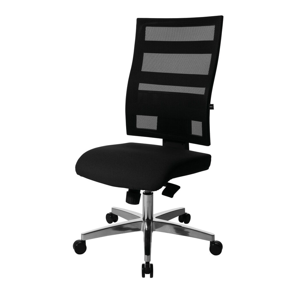 Immagine del prodotto n. 6: Sedia girevole per ufficio Topstar® X-Pander, schienale in rete, funzione fitness, nero