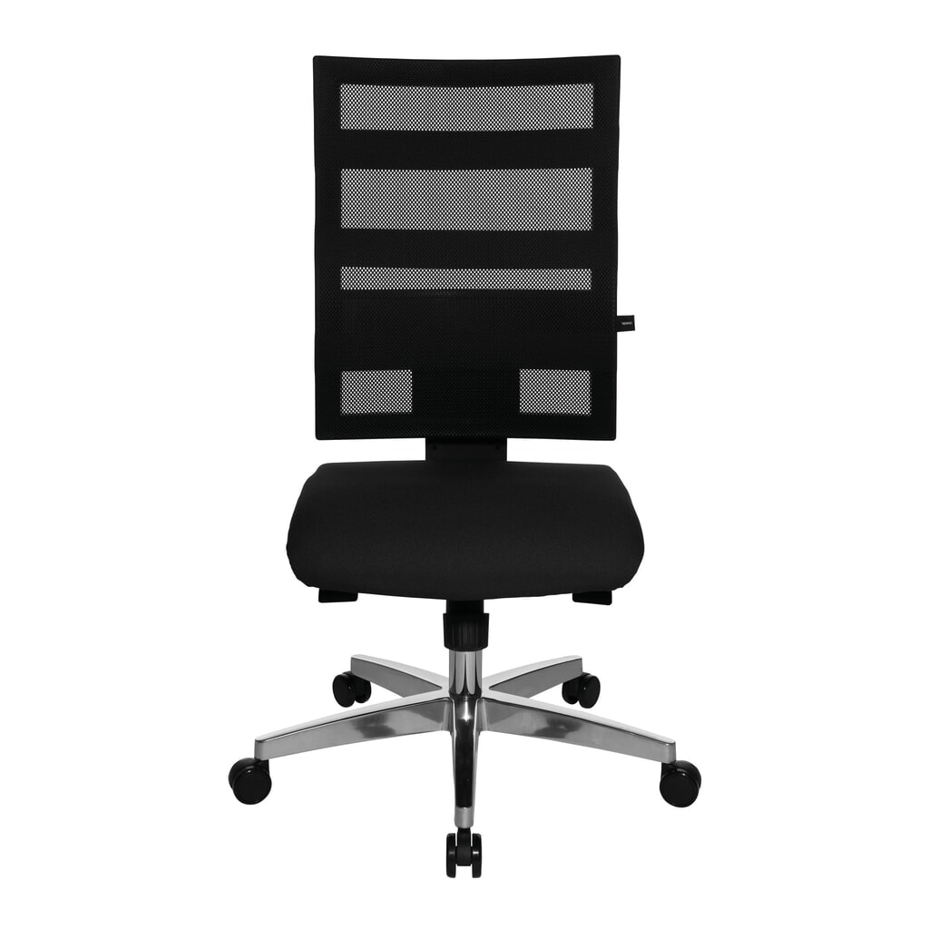 Immagine del prodotto: Sedia girevole per ufficio Topstar® X-Pander, schienale in rete, funzione fitness, nero
