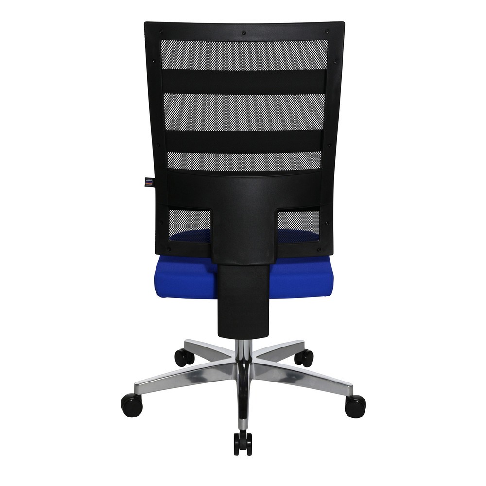 Immagine del prodotto n. 5: Sedia girevole per ufficio Topstar® X-Pander, schienale in rete, funzione fitness, blu