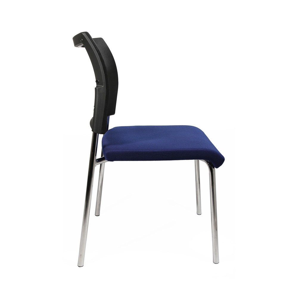 Immagine del prodotto n. 4: Sedia visitatore Topstar® Classic con schienale in rete + telaio a 4 piedini, blu