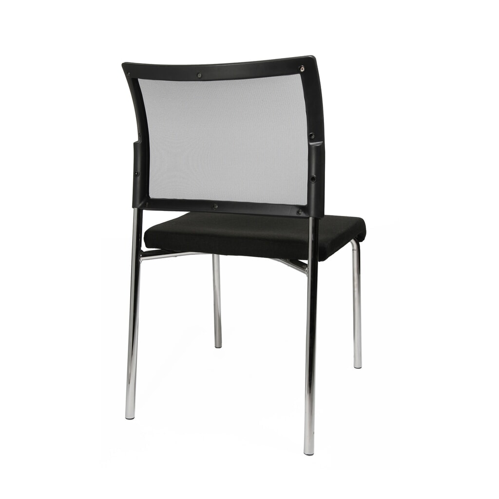 Sedia visitatore Topstar® Classic con schienale in rete + telaio con 4 piedini, nero Immagine del prodotto n. 3: Sedia visitatore Topstar® Classic con schienale in rete + telaio con 4 piedini, nero