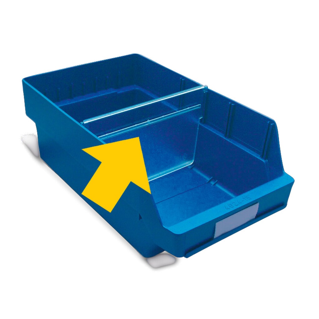 Separatori per contenitori a bocca di lupo XXL, LxH 240 x 150 mm Immagine del prodotto: Separatori per contenitori a bocca di lupo XXL, LxH 240 x 150 mm