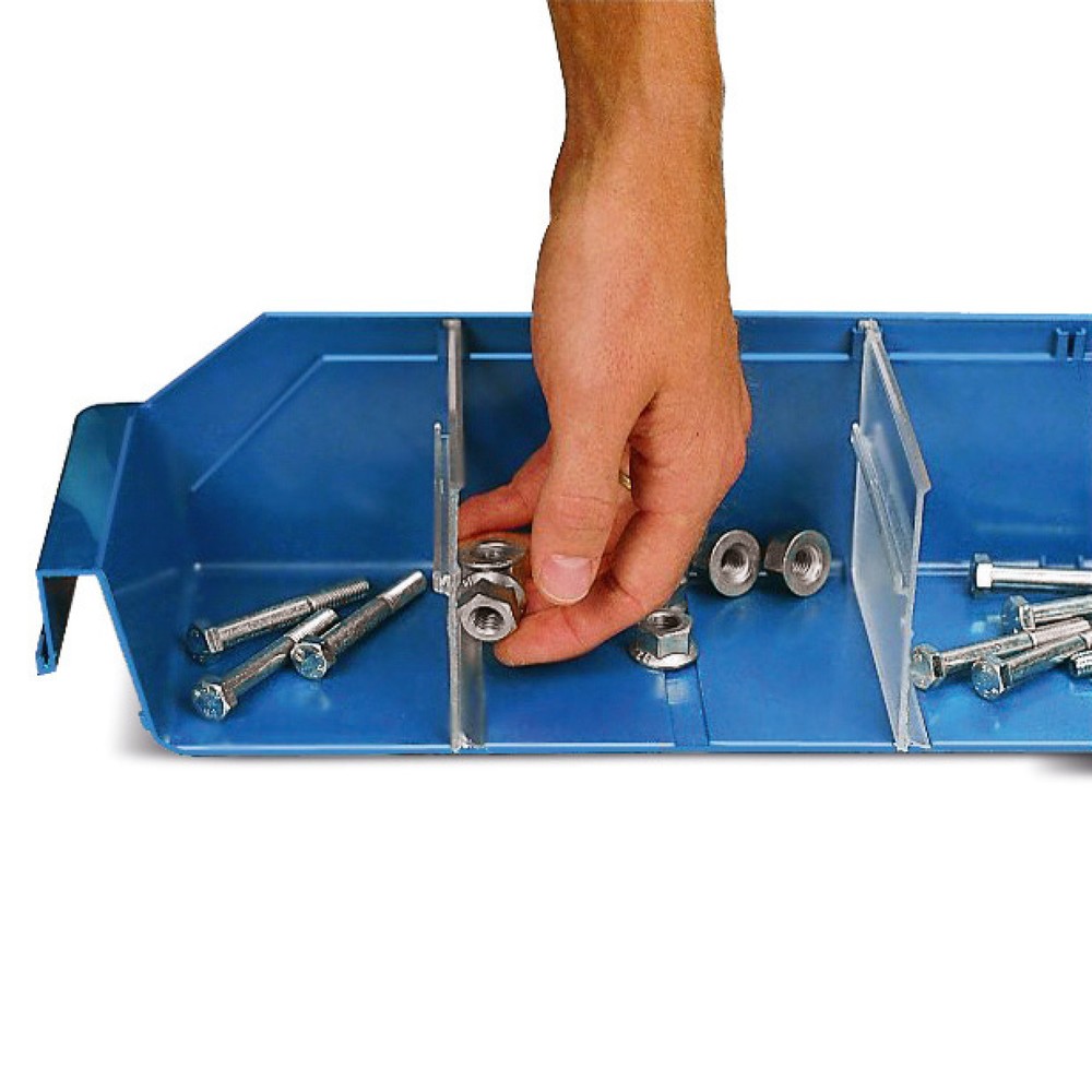 Immagine del prodotto: Separatori per contenitore per scaffali con apertura frontale, LxH 90 x 95 mm