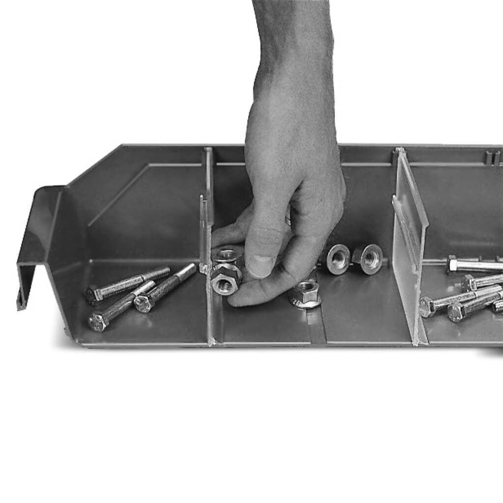 Immagine del prodotto: Separatori per contenitore per scaffali con apertura frontale, LxH 180 x 95 mm