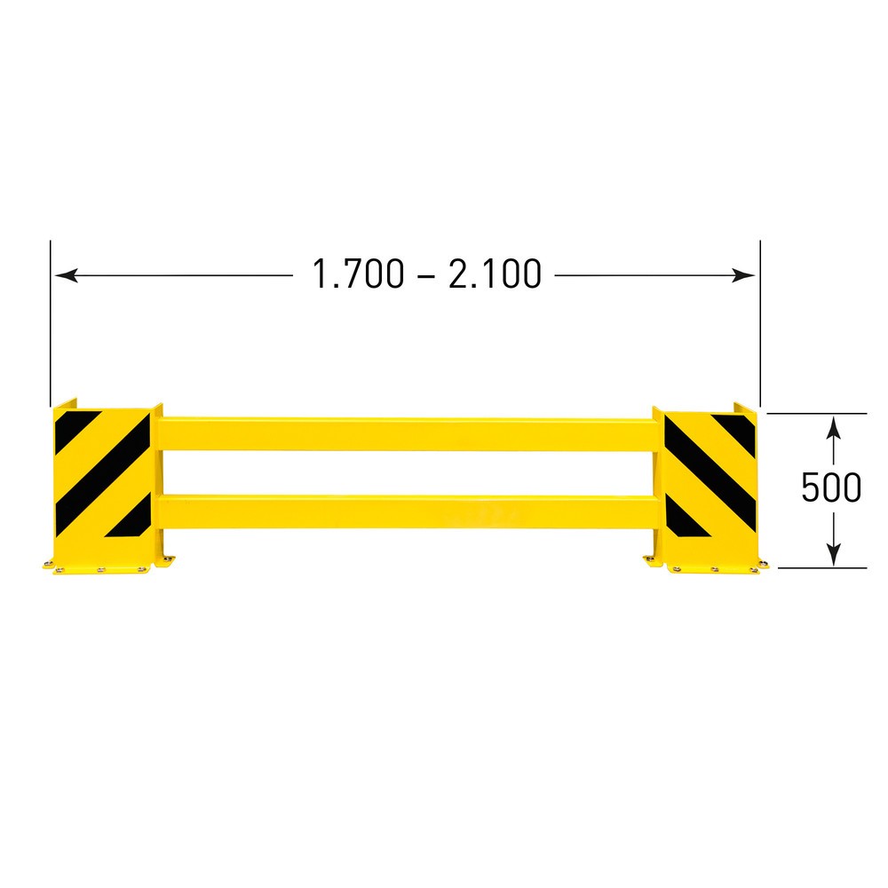 Immagine del prodotto n. 6: Set completo assi di protezione contro le collisioni, larghezza 1.700-2.100 mm