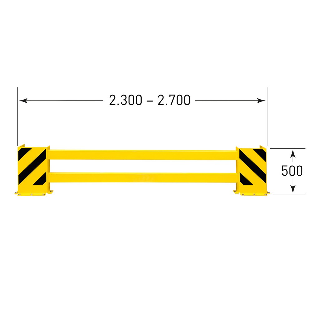 Immagine del prodotto n. 6: Set completo assi di protezione contro le collisioni, larghezza 2.300-2.700 mm