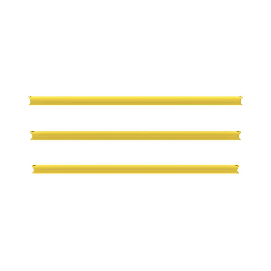 Set di barre per parapetto di sicurezza "Delta", 3 pz Immagine del prodotto: Set di barre per parapetto di sicurezza "Delta", 3 pz