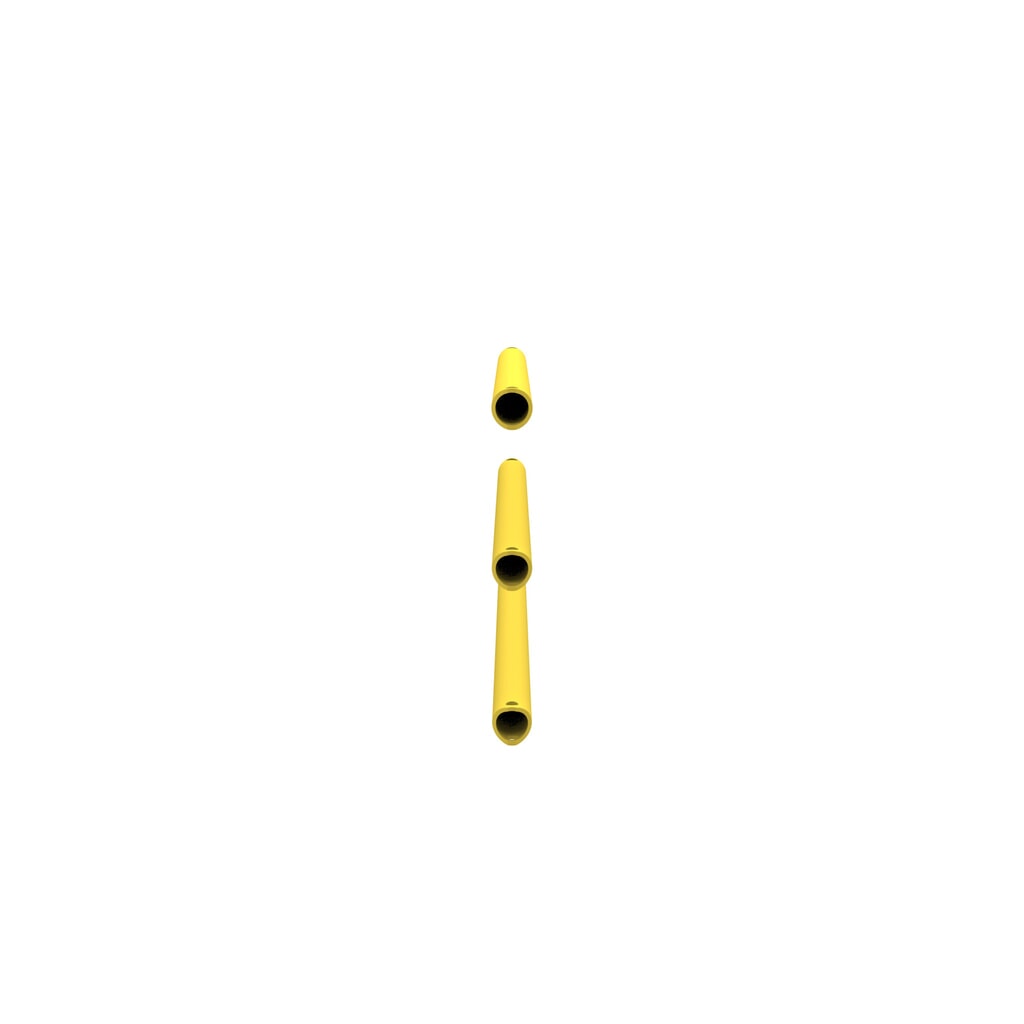 Set di barre per parapetto di sicurezza "Delta", 3 pz, taglio personalizzato Immagine del prodotto n. 7: Set di barre per parapetto di sicurezza "Delta", 3 pz, taglio personalizzato