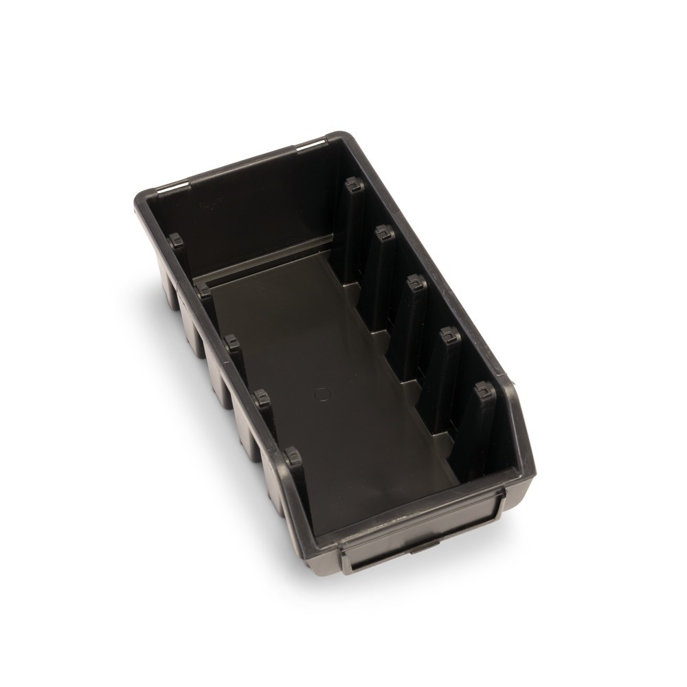 Immagine del prodotto n. 10: HEMMDAL set di contenitori a bocca di lupo XL, AxLxP 126 x 170 x 240 mm, nero, 10 pezzi/SU