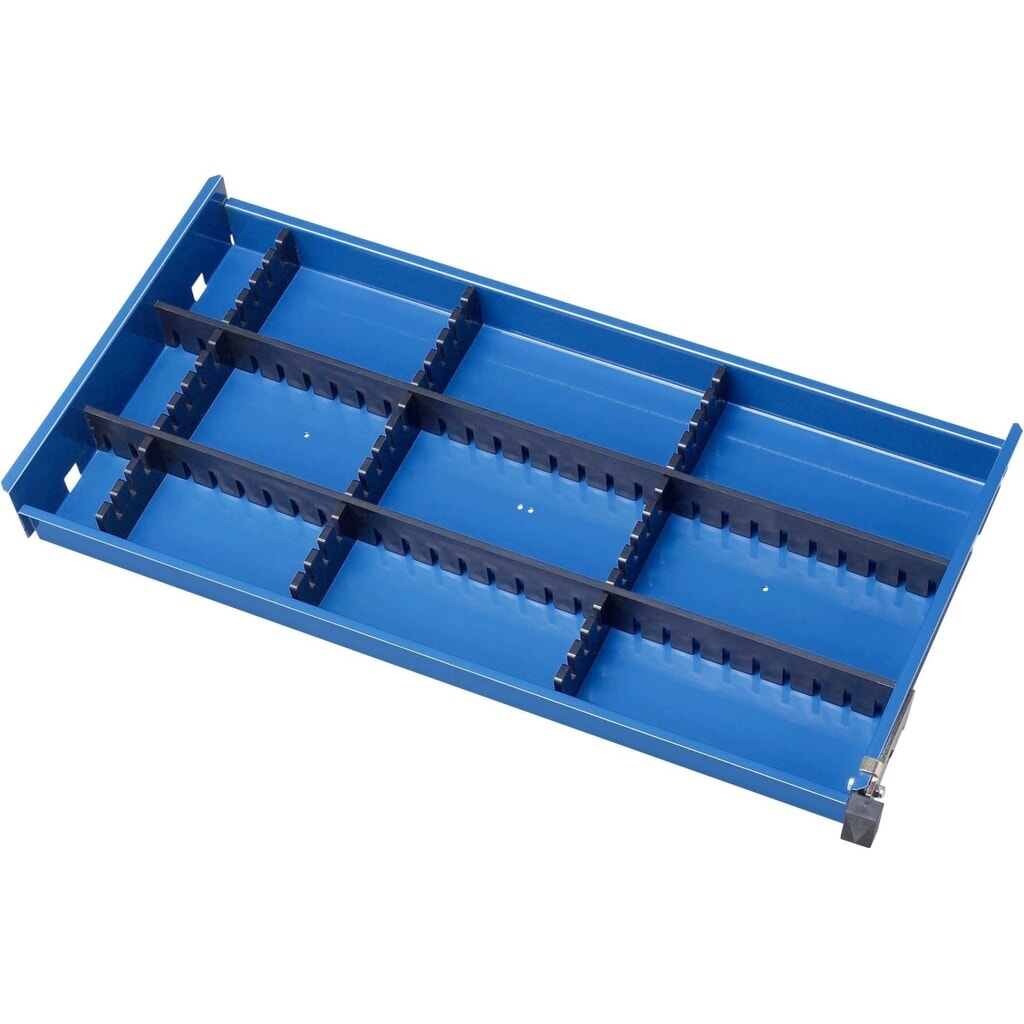 Set di divisori RAU per cassetto 570 x 300, per altezza frontale 40/65 mm Immagine del prodotto: Set di divisori RAU per cassetto 570 x 300, per altezza frontale 40/65 mm