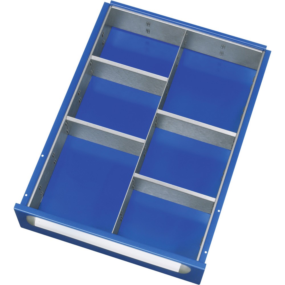 Immagine del prodotto: Set di divisori RAU per cassetto 390x560 mm, altezza 45 mm, 5 pezzi