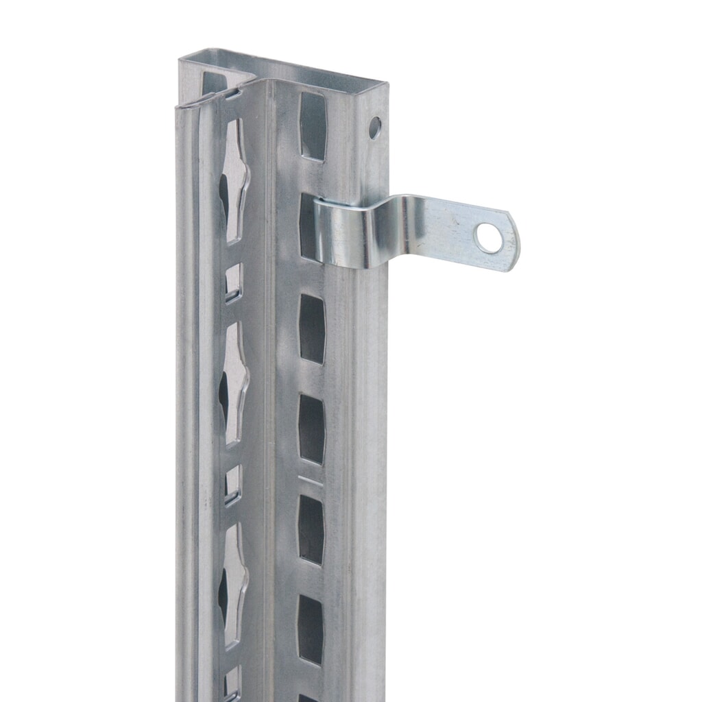Fissaggio a parete per scaffalature per documenti/a ripiani SCHULTE con sistema a incastro, versione orizzontale Immagine del prodotto n. 2: Fissaggio a parete per scaffalature per documenti/a ripiani SCHULTE con sistema a incastro, versione orizzontale