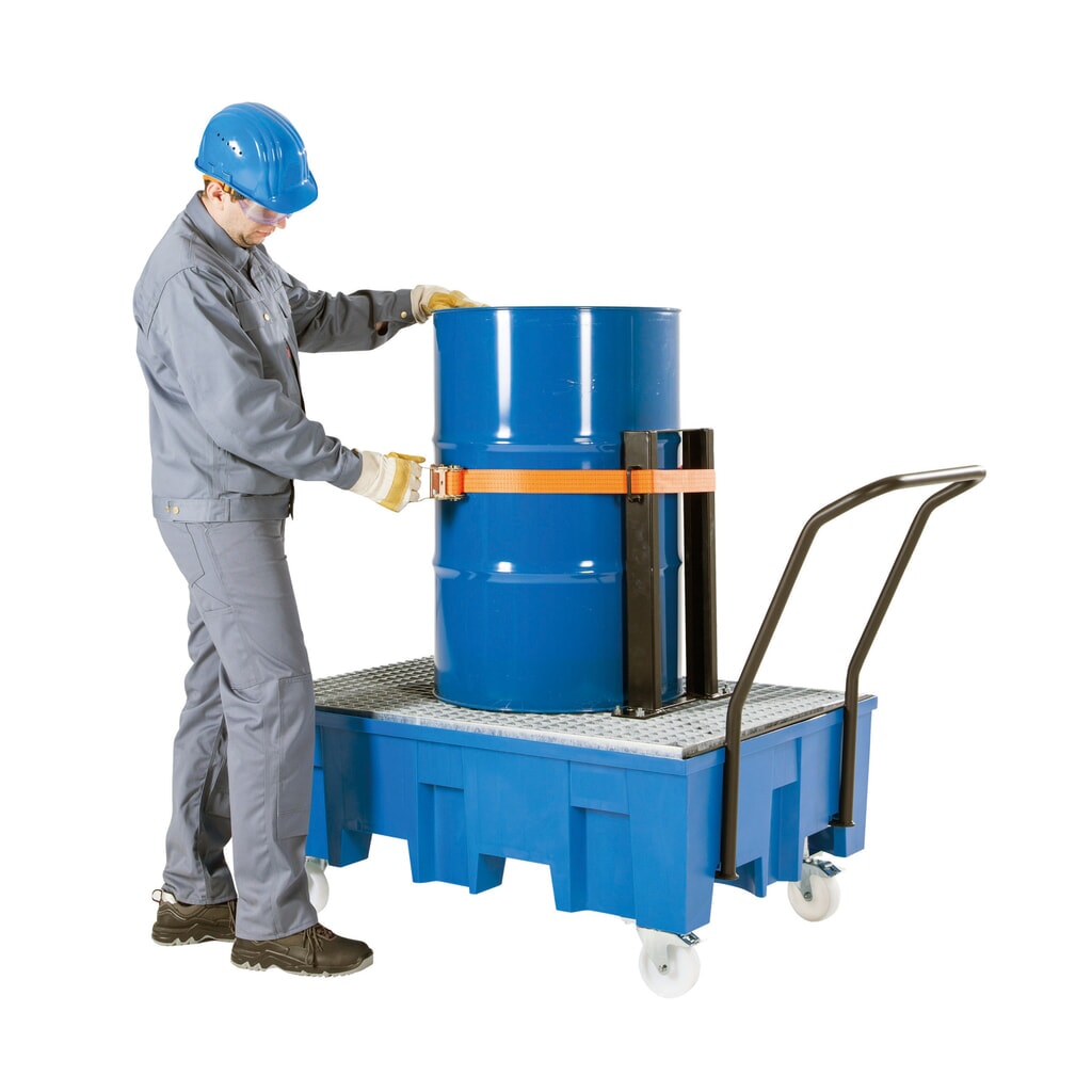 Set di fissaggio di carichi per vasca di raccolta asecos® in PE Immagine del prodotto: Set di fissaggio di carichi per vasca di raccolta asecos® in PE