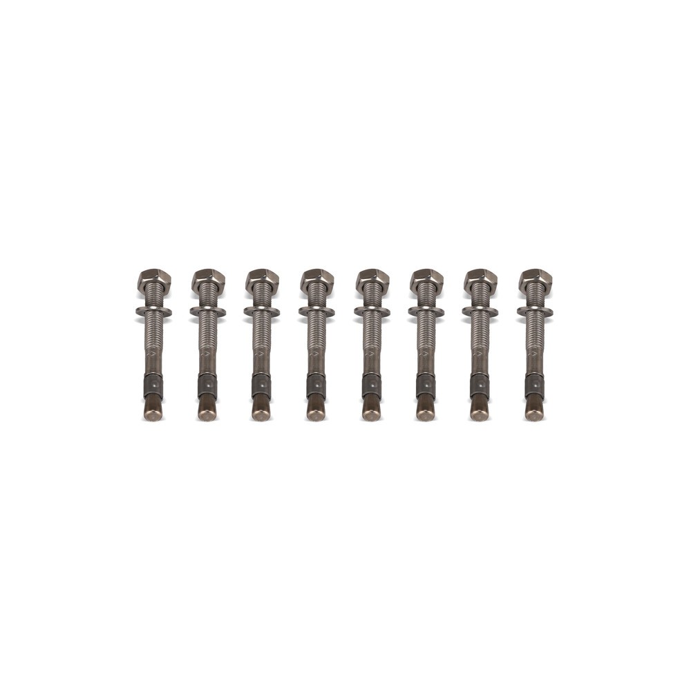 Immagine del prodotto: Set di montaggio per ancoraggio al pavimento, acciaio inox, 8 pezzi/SU