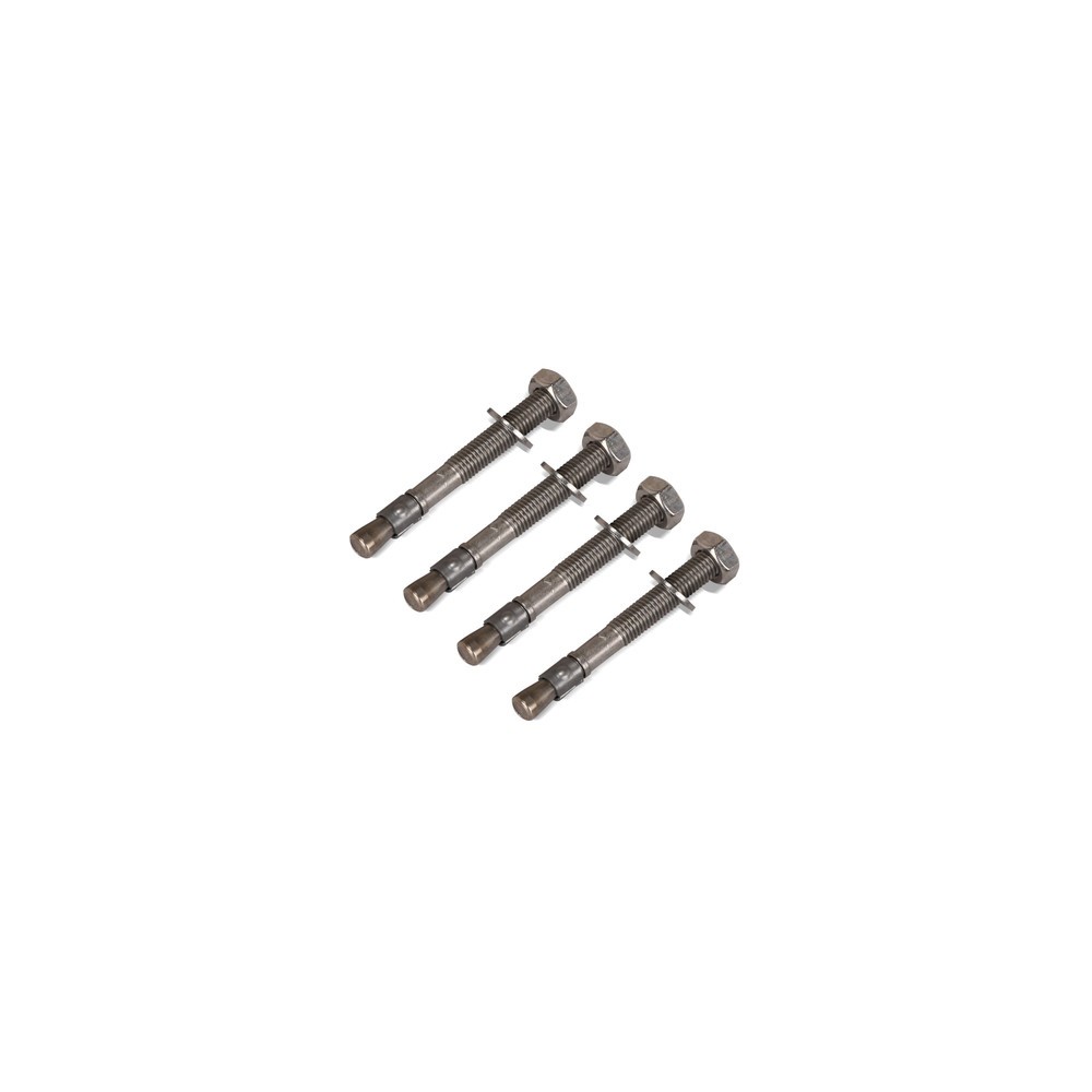 Immagine del prodotto n. 2: Set di montaggio per ancoraggio al pavimento, acciaio inox, 4 pezzi/SU