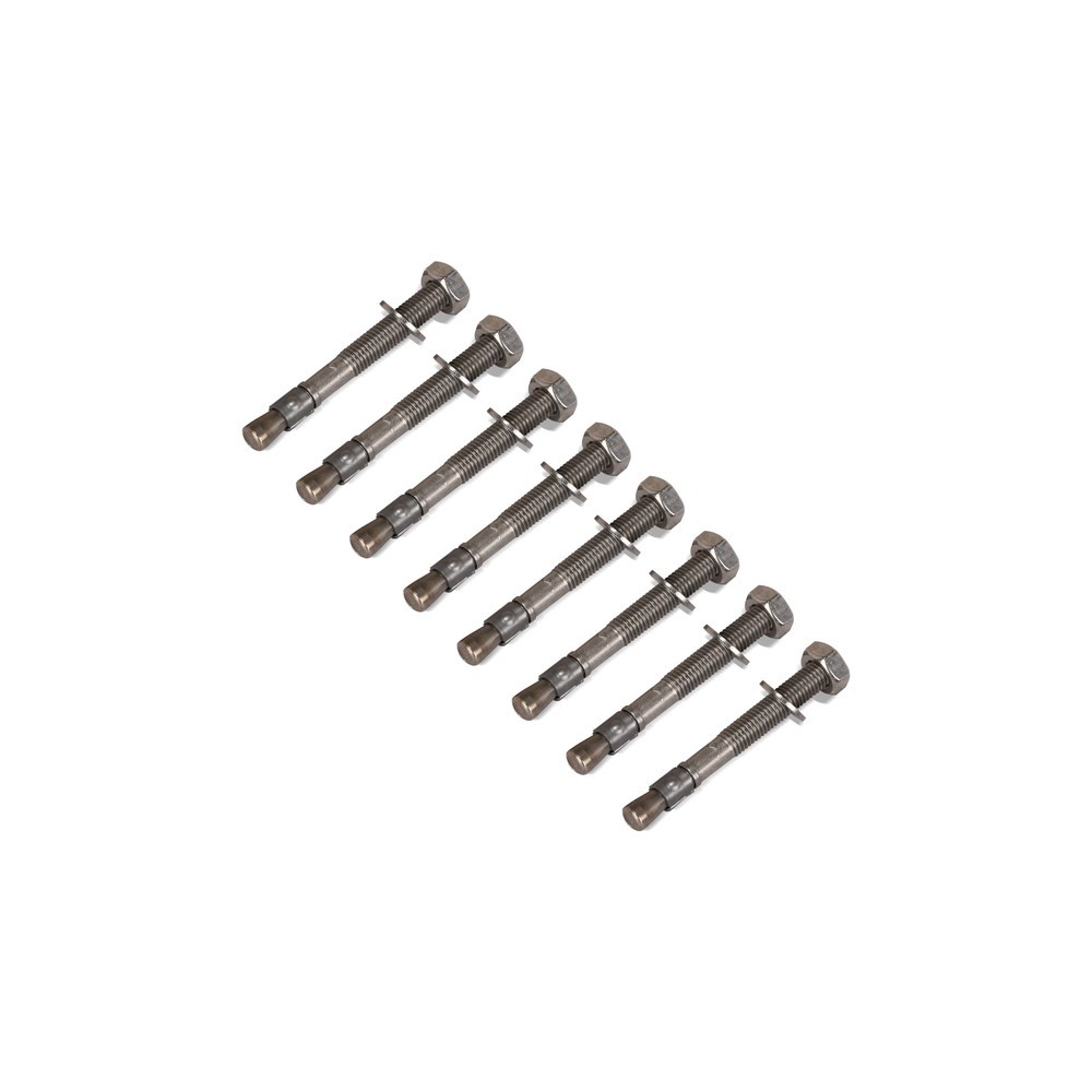 Immagine del prodotto n. 2: Set di montaggio per ancoraggio al pavimento, acciaio inox, 8 pezzi/SU
