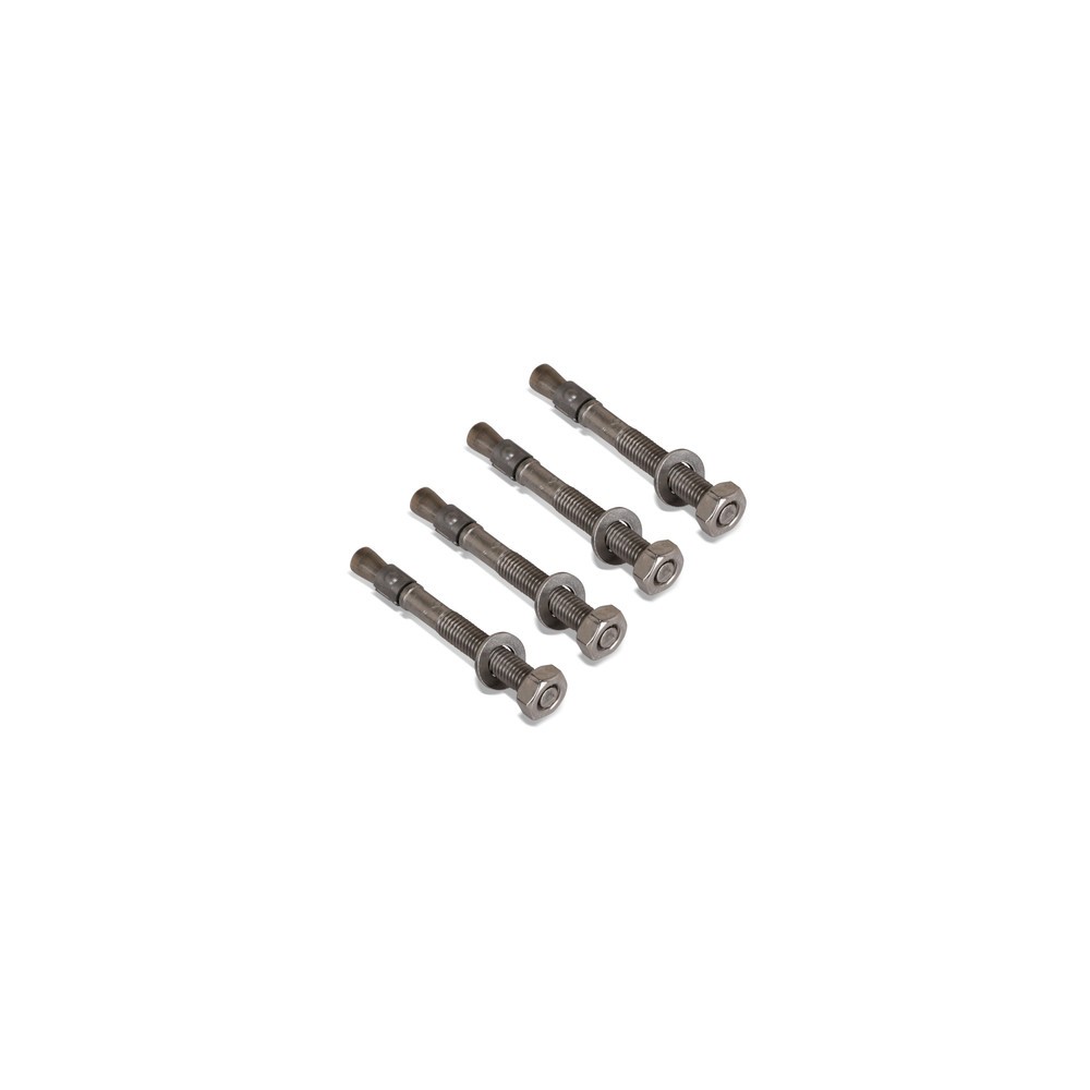 Immagine del prodotto n. 4: Set di montaggio per ancoraggio al pavimento, acciaio inox, 4 pezzi/SU