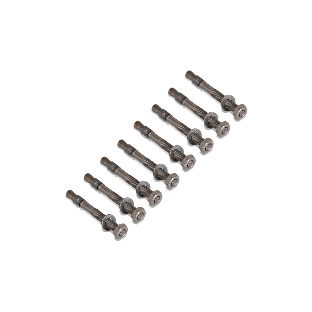Immagine del prodotto n. 4: Set di montaggio per ancoraggio al pavimento, acciaio inox, 8 pezzi/SU