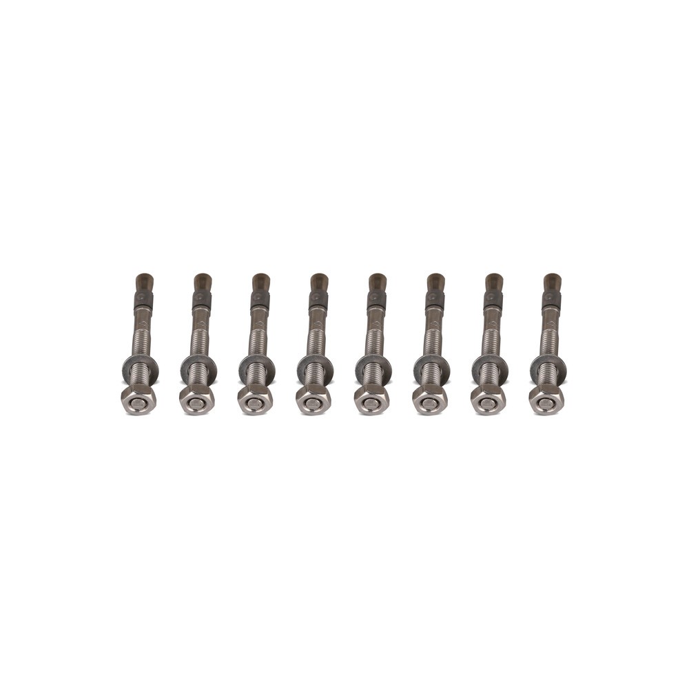 Immagine del prodotto n. 5: Set di montaggio per ancoraggio al pavimento, acciaio inox, 8 pezzi/SU