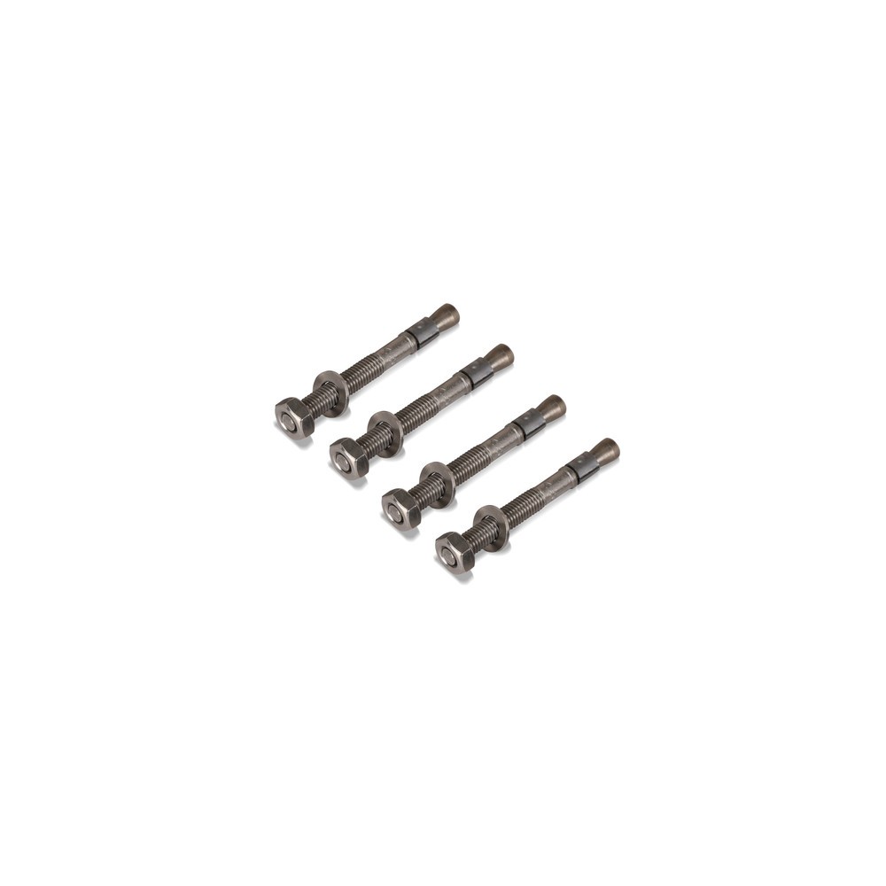 Immagine del prodotto n. 6: Set di montaggio per ancoraggio al pavimento, acciaio inox, 4 pezzi/SU