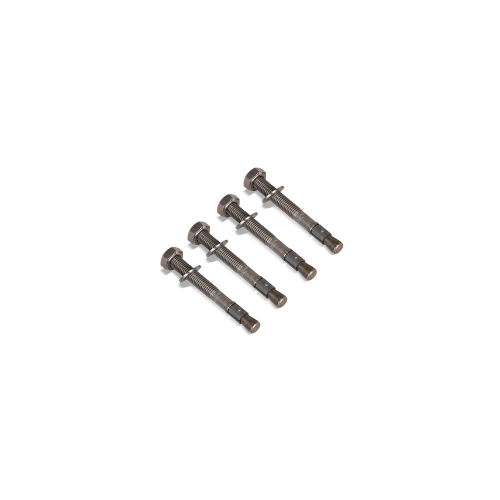 Immagine del prodotto n. 8: Set di montaggio per ancoraggio al pavimento, acciaio inox, 4 pezzi/SU