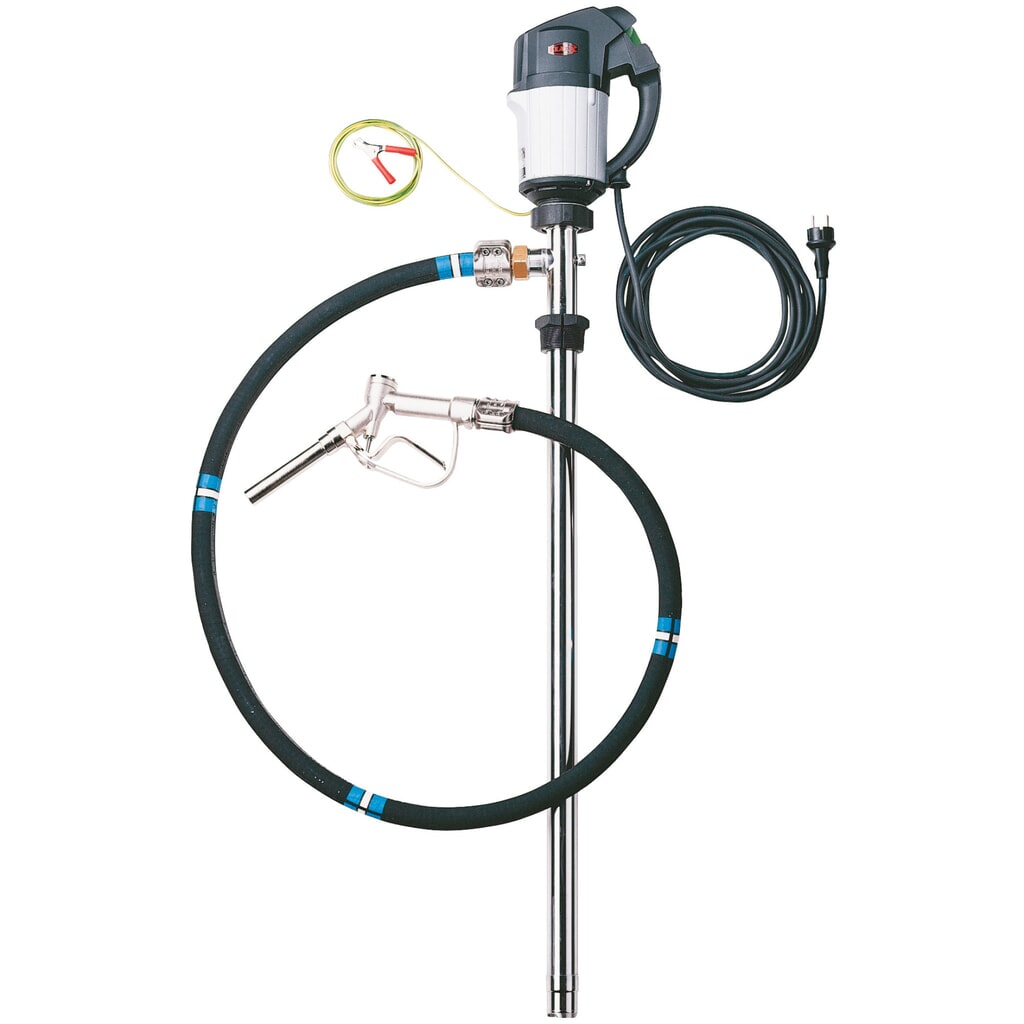 Kit di pompaggio antideflagrante per liquidi altamente infiammabili, per taniche e fusti Immagine del prodotto: Kit di pompaggio antideflagrante per liquidi altamente infiammabili, per taniche e fusti
