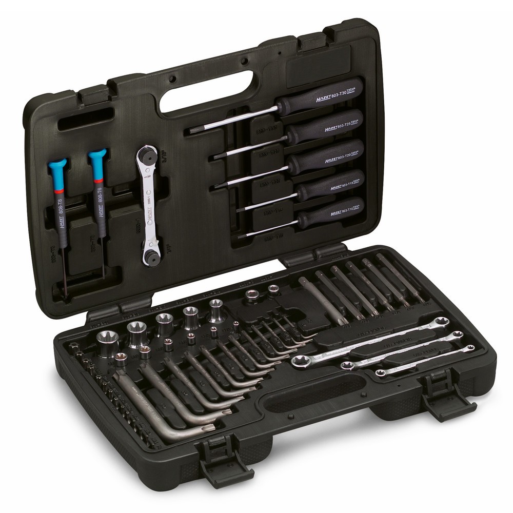 Immagine del prodotto: Set di presa TORX HAZET®, 56 pezzi