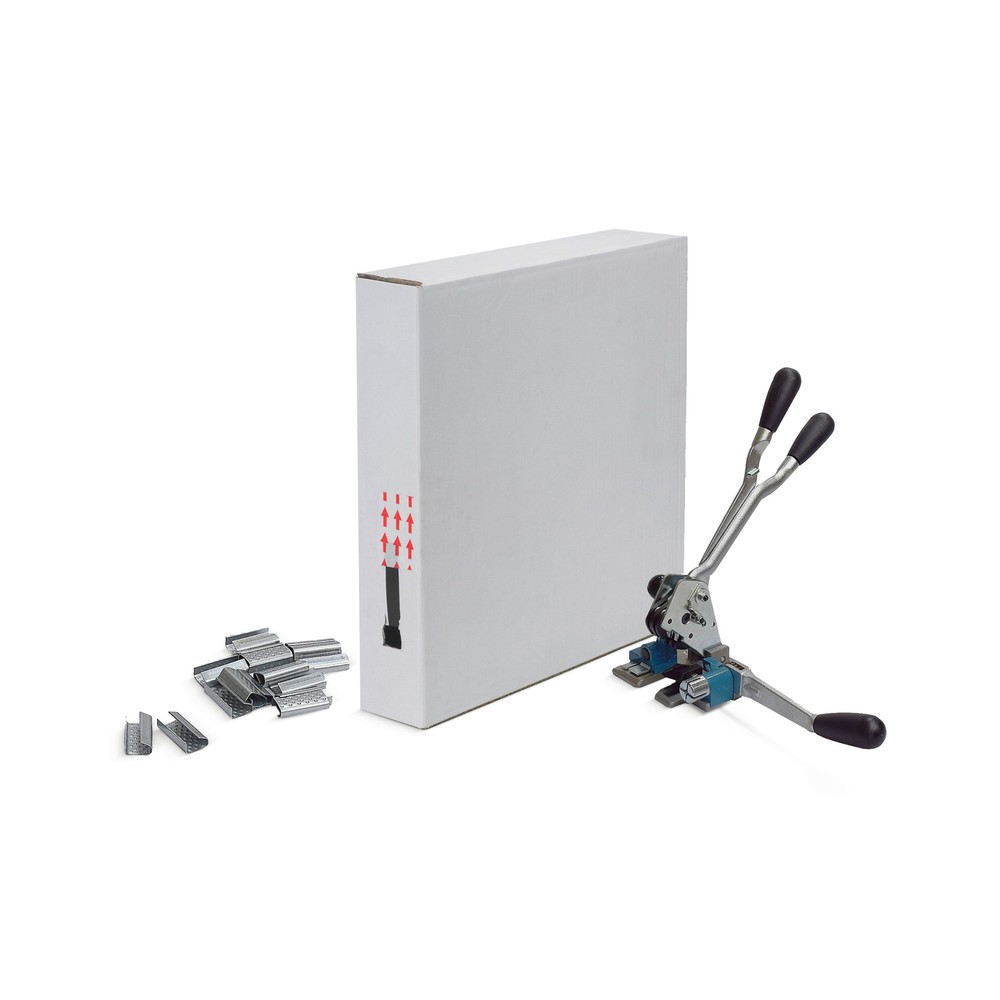 Immagine del prodotto: Set di reggiatura BASIC incl. reggetta in PP e boccole di chiusura, larghezza nastro 13 mm