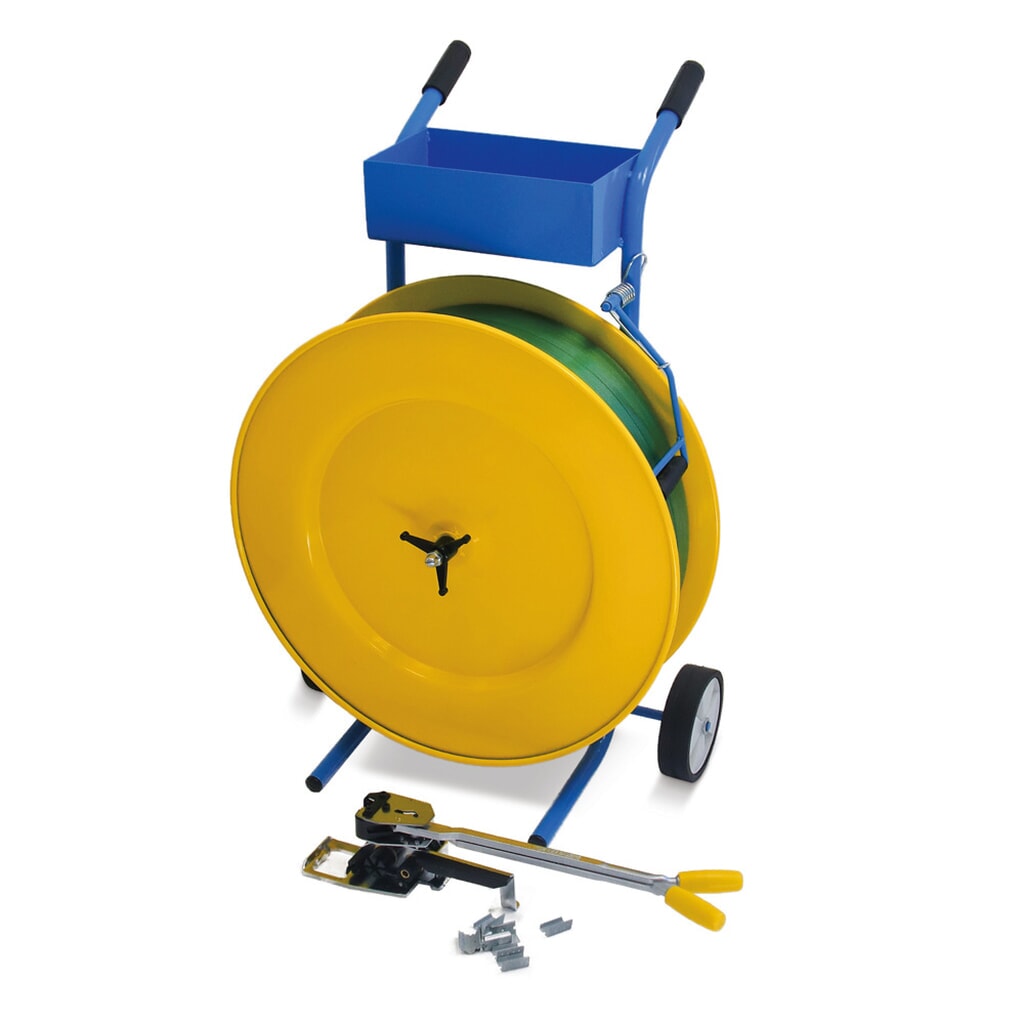 Immagine del prodotto: Set di reggiatura Standard per nastro in PET, impiego frequente, per larghezza nastro 16 mm