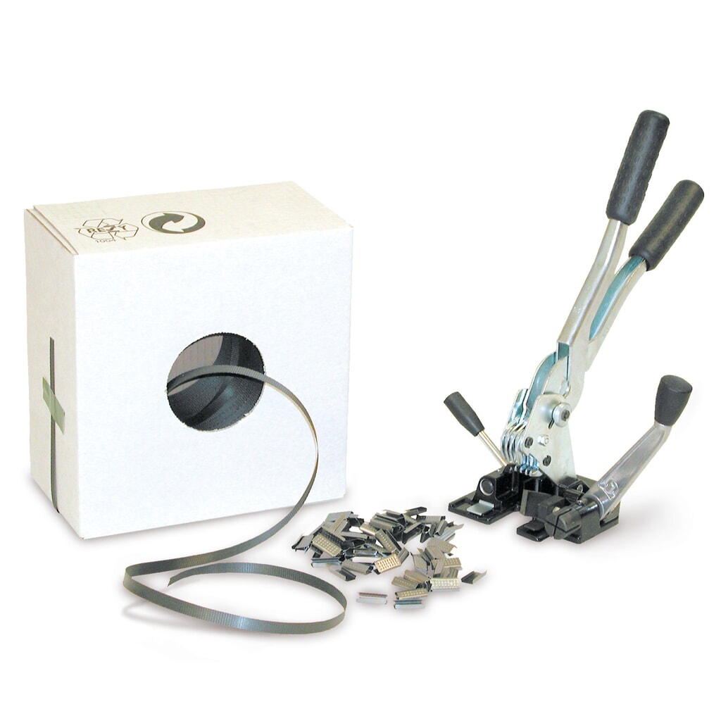 Immagine del prodotto: Set di reggiatura Standard per nastro in PP, per larghezza nastro 13 mm