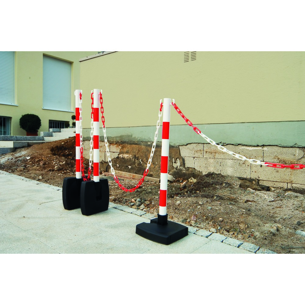 Immagine del prodotto n. 3: Guarda-Flex - Set di supporto per catene, 4 cavali+catena da 10 m, rosso/bianco