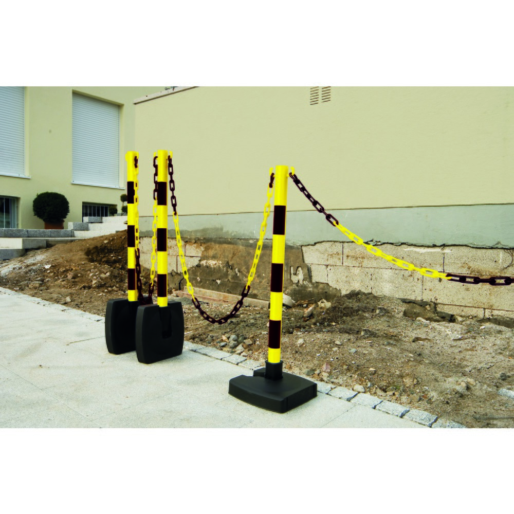 Immagine del prodotto n. 3: Guarda-Flex - Set di supporto per catene, 4 cavali+catena da 10 m, nero/giallo