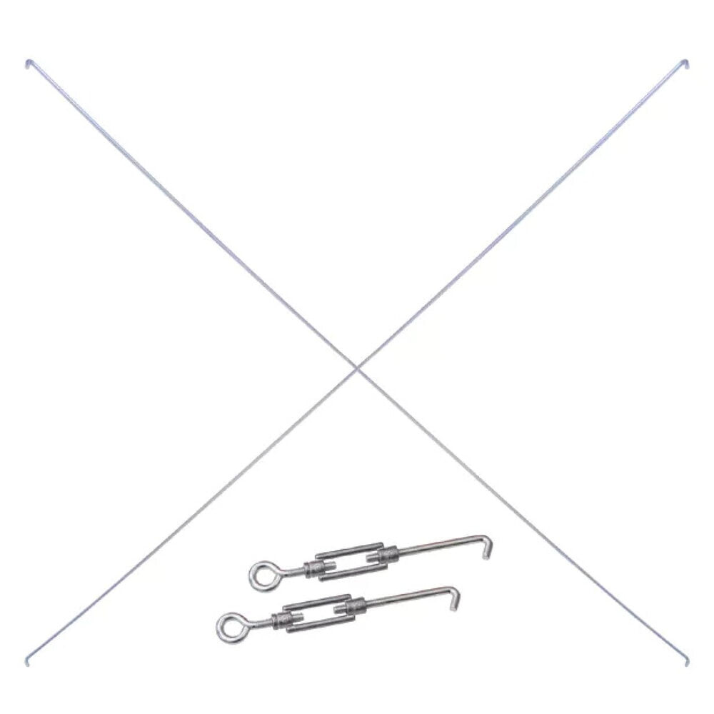 Immagine del prodotto: Set di traverse 750/1.000 per scaffalature a ripiani SCHULTE, (2 tenditori, 2 traverse diagonali)