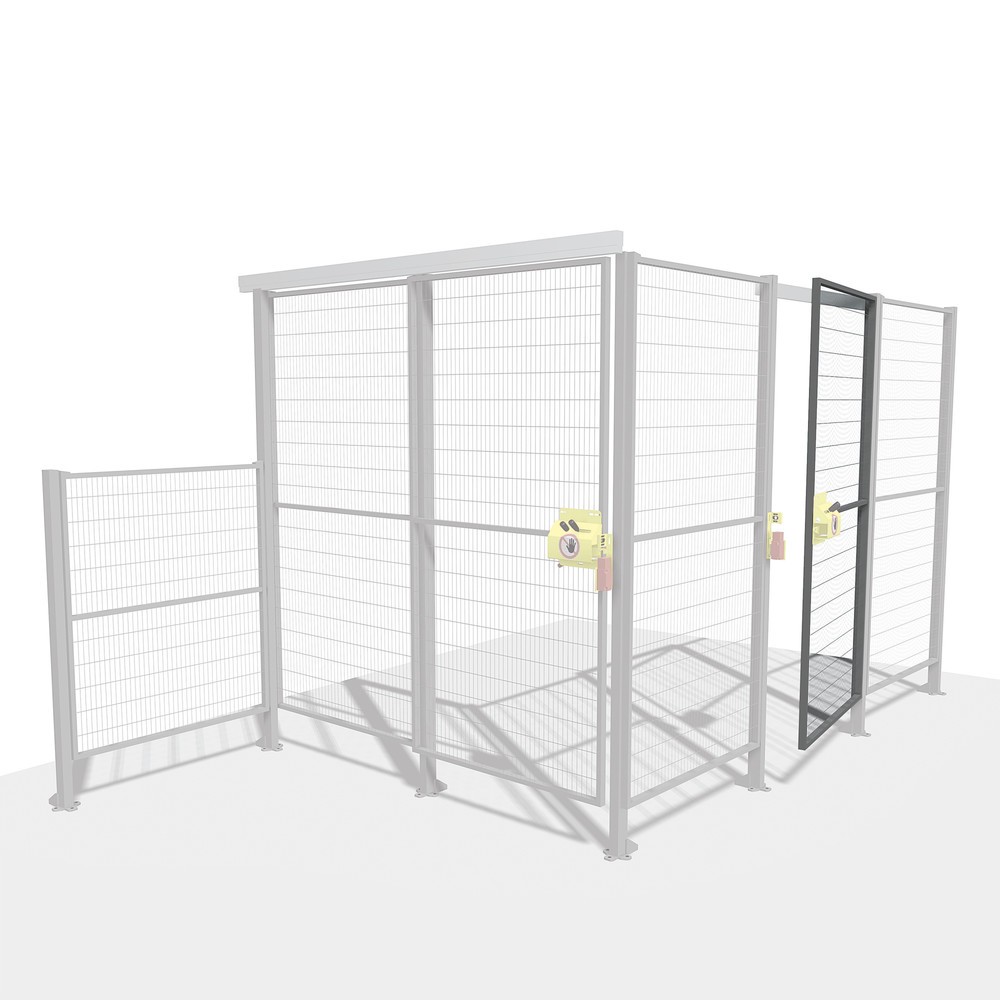 Immagine del prodotto: Set porta TROAX® SMART FIX con SAFE LOCK, porta a libro