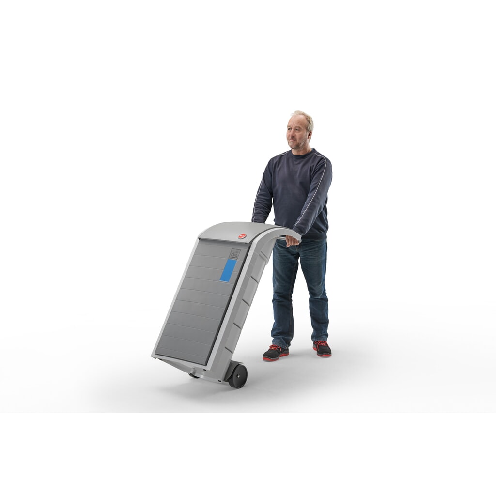 Set ruote per contenitore per materiali riciclabili Hailo, 120 litri Immagine del prodotto n. 4: Set ruote per contenitore per materiali riciclabili Hailo, 120 litri