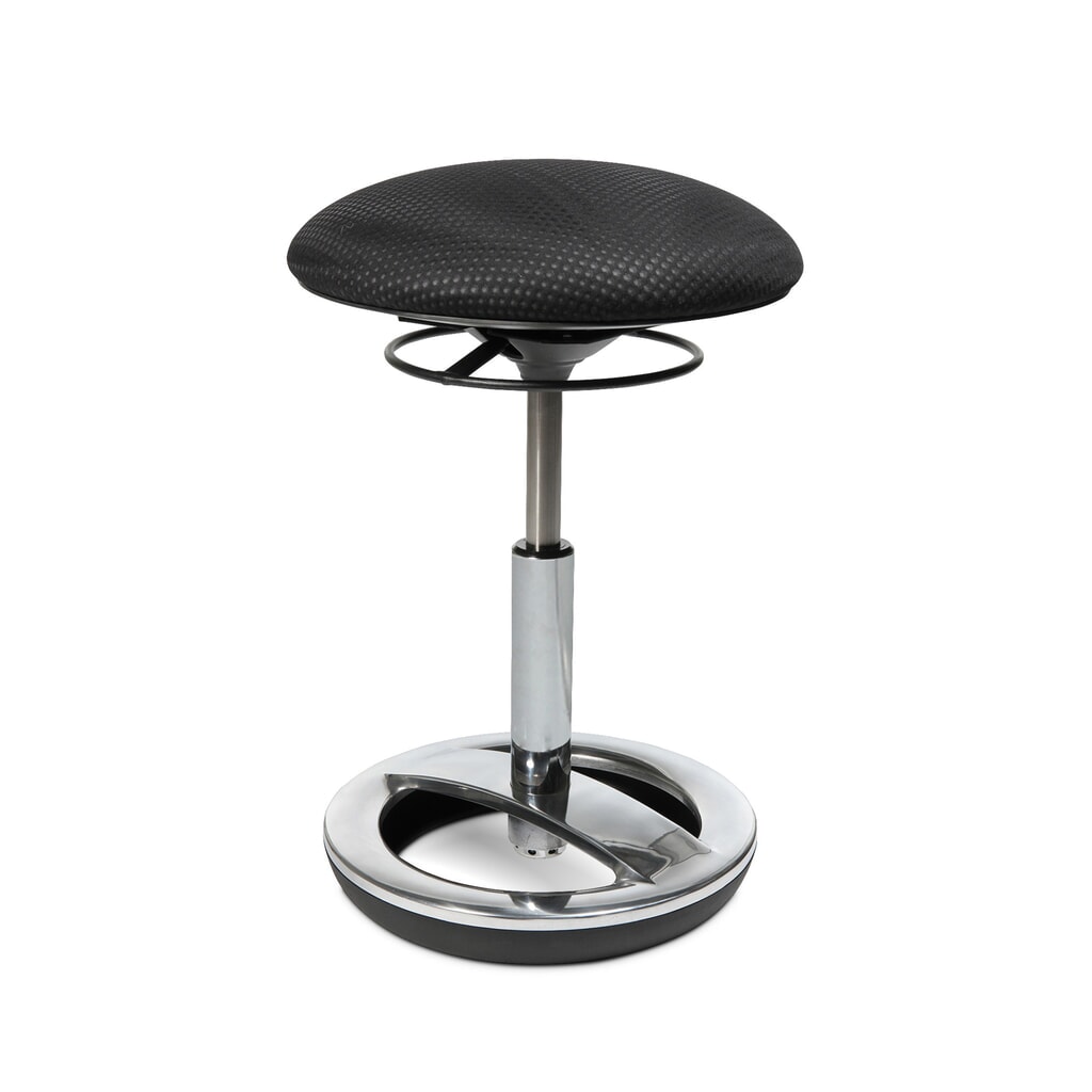 Topstar® sgabello ergonomico Sitness®, altezza sedile 44-57 cm, nero Immagine del prodotto: Topstar® sgabello ergonomico Sitness®, altezza sedile 44-57 cm, nero