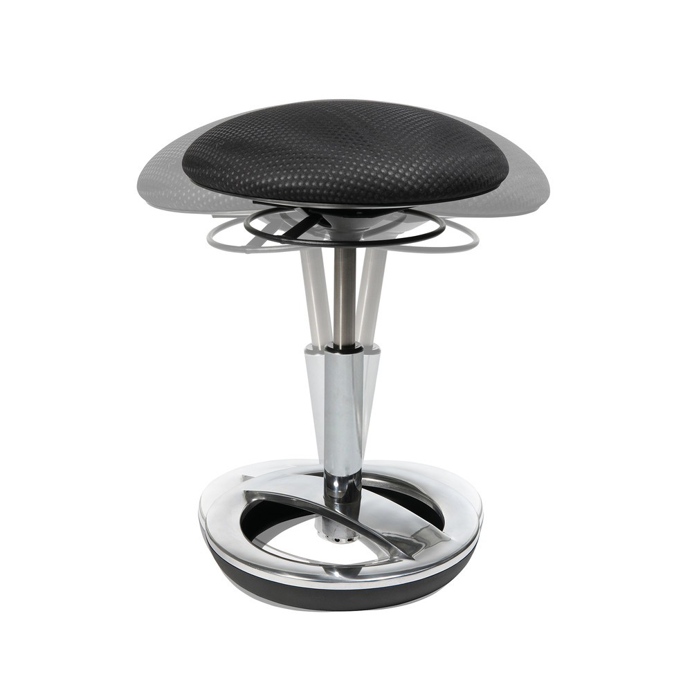 Immagine del prodotto n. 2: Sgabello da ufficio Sitness®, altezza seduta 49-70 cm, nero