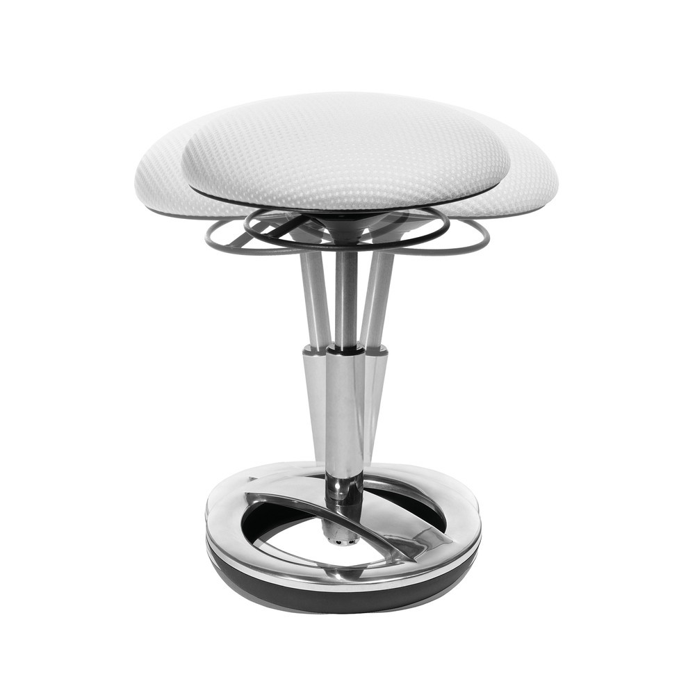 Immagine del prodotto n. 2: Sgabello da ufficio Sitness®, altezza seduta 44-57 cm, bianco