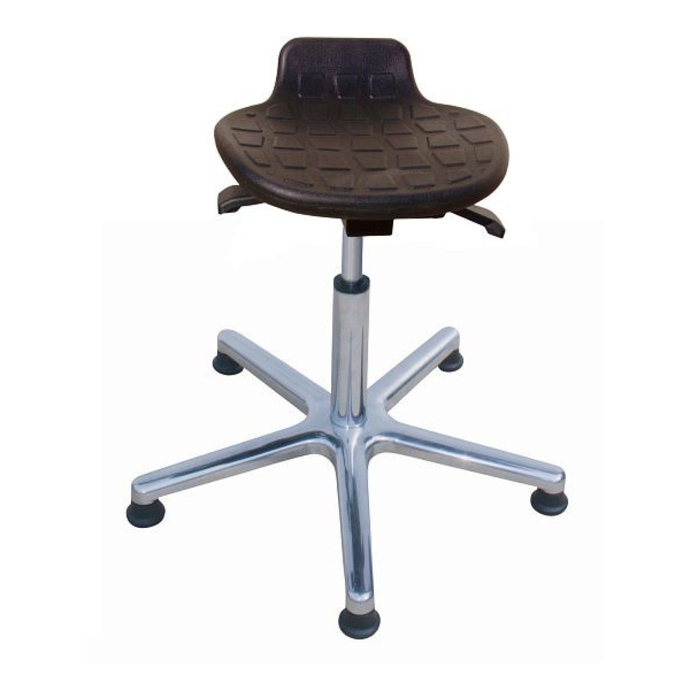 Immagine del prodotto n. 1: Sgabello HEMMDAL comfort, sedile in PU, altezza seduta 410-540 mm, base in alluminio, piedini