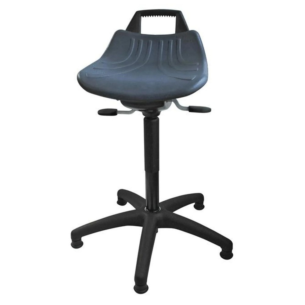 Immagine del prodotto: Sgabello HEMMDAL Premium, sedile in PU, altezza seduta 500-700 mm, piedini
