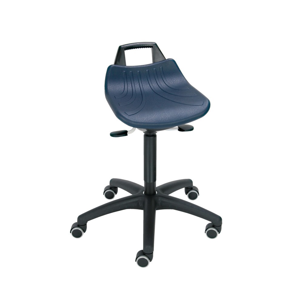 Immagine del prodotto: Sgabello HEMMDAL Premium, sedile in PU, altezza sedile 520-720 mm, ruote