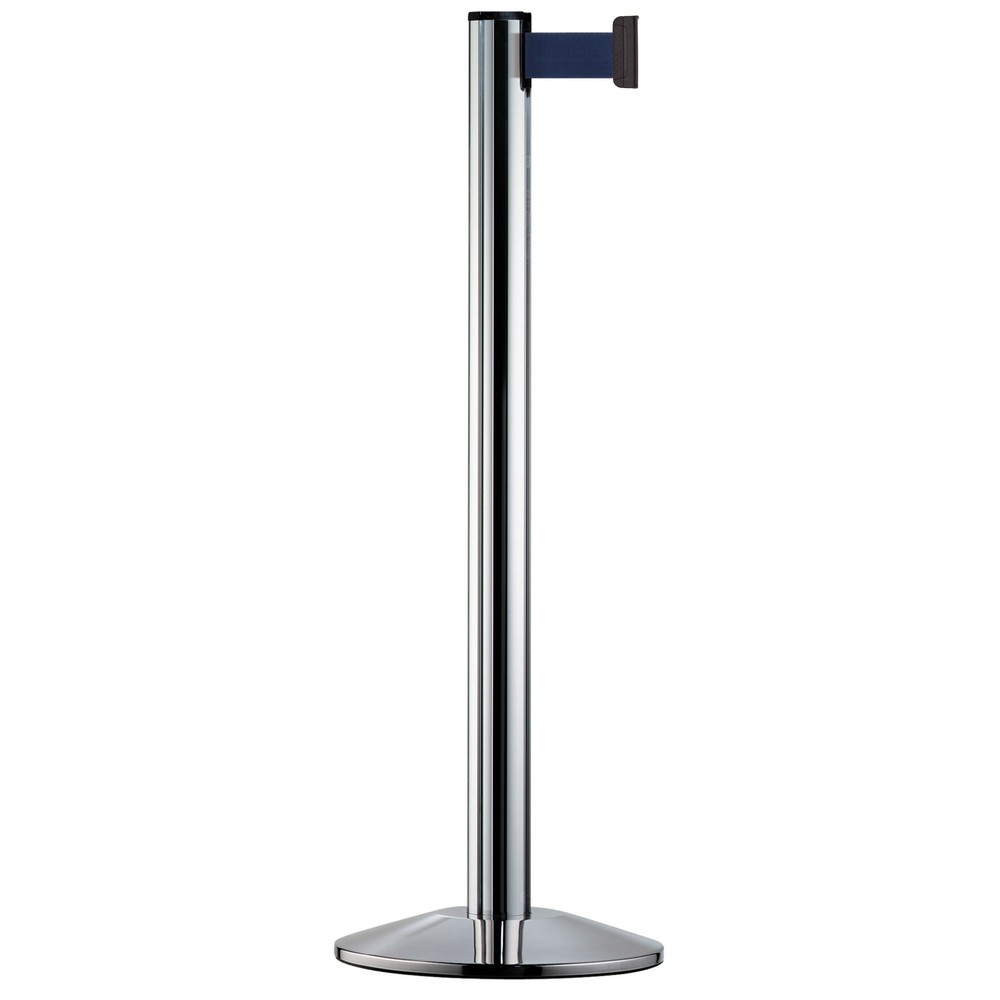 Immagine del prodotto: Sistema di guida persone Classic, paletti cromati, blu scuro