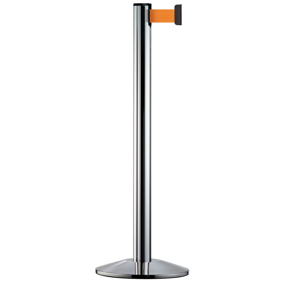 Immagine del prodotto: Sistema di guida persone Classic, paletti cromati, arancio neon