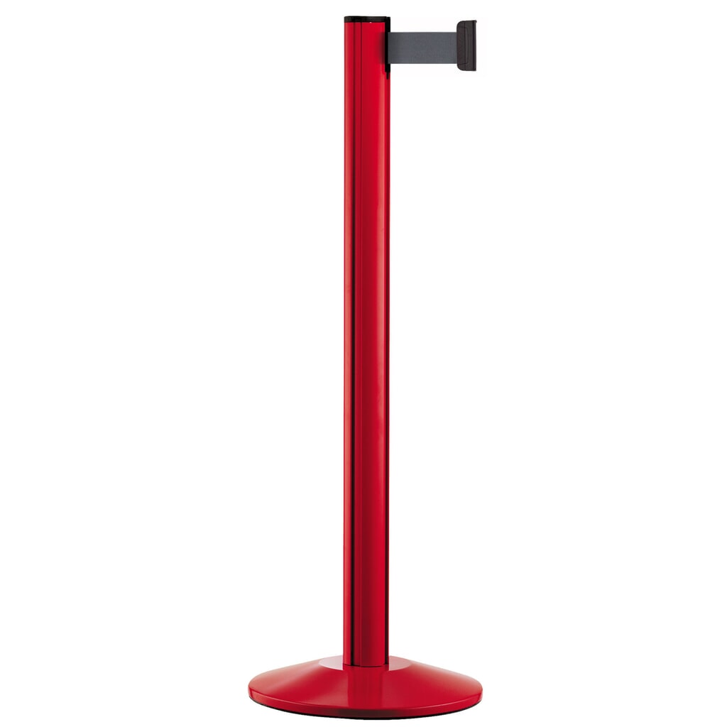 Sistema di guida persone Classic, paletti rossi