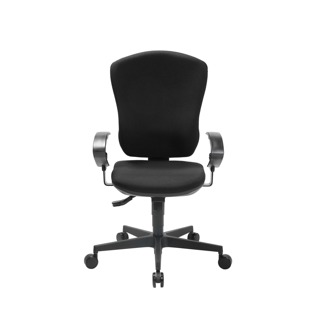 Sedia da ufficio ergonomica per dischi intervertebrali SITWELL STEIFENSAND Flash con imbottitura, meccanismo sincronizzato, schienale in tessuto, portata 110 kg Immagine del prodotto n. 1: Sedia da ufficio ergonomica per dischi intervertebrali SITWELL STEIFENSAND Flash con imbottitura, meccanismo sincronizzato, schienale in tessuto, portata 110 kg