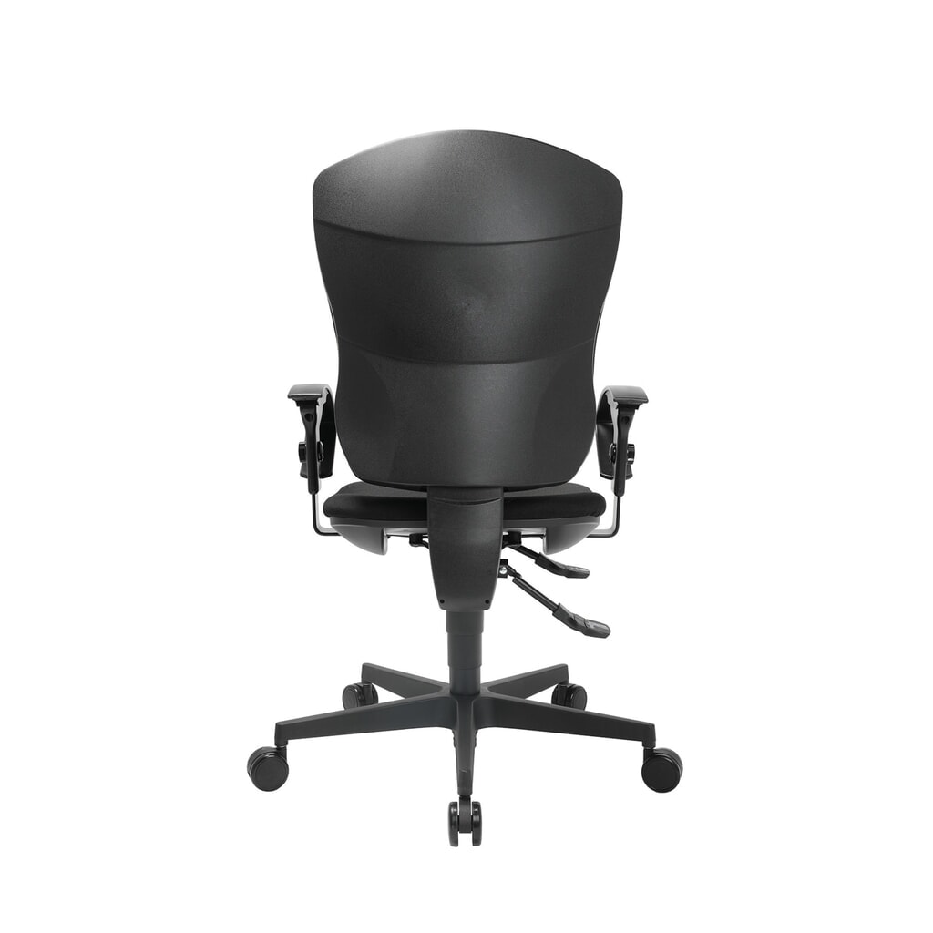 Immagine del prodotto n. 2: Sedia da ufficio ergonomica per dischi intervertebrali SITWELL STEIFENSAND Flash con imbottitura, meccanismo sincronizzato, schienale in tessuto, portata 110 kg