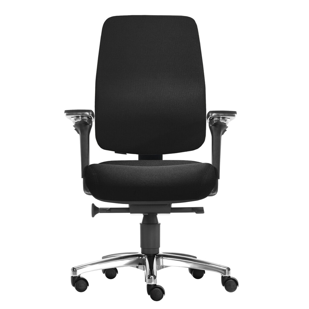 SITWELL STEIFENSAND Bandscheiben-Bürostuhl Spirit, tiefenverstellbare Lordosenstütze, 5D-Armlehne