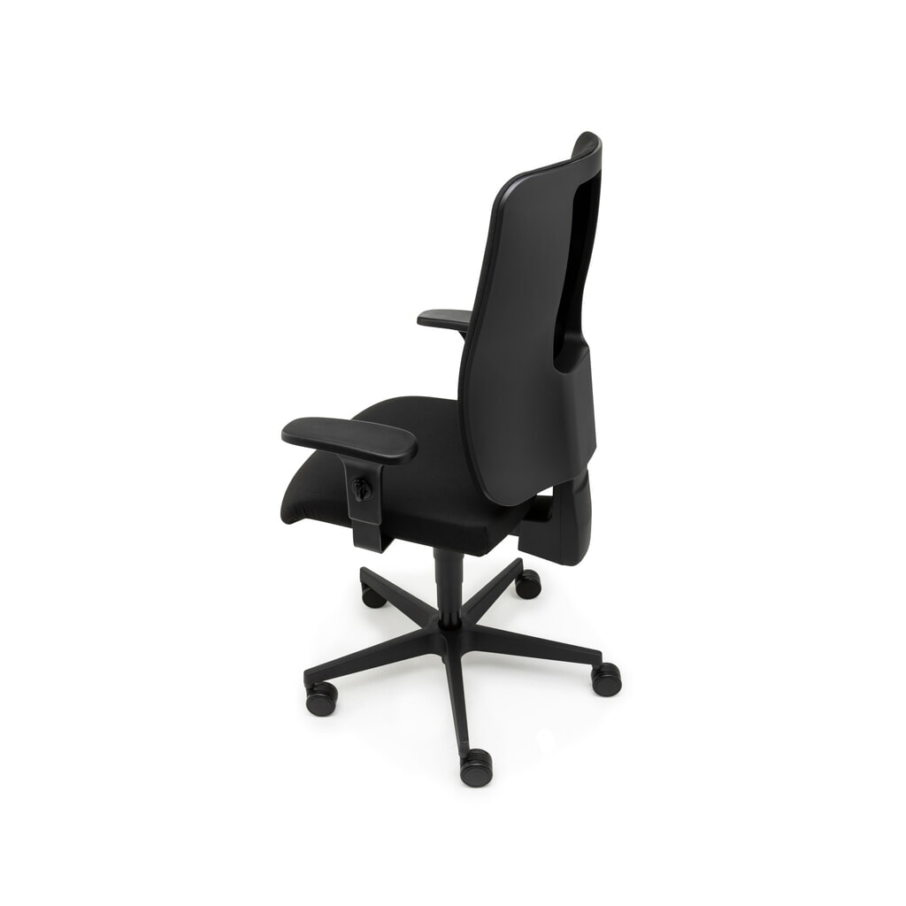 Sedia da ufficio SITWELL STEIFENSAND Straight imbottita, meccanismo sincronizzato, bracciolo per sedia ad anello regolabile in altezza, schienale in tessuto Immagine del prodotto n. 2: Sedia da ufficio SITWELL STEIFENSAND Straight imbottita, meccanismo sincronizzato, bracciolo per sedia ad anello regolabile in altezza, schienale in tessuto